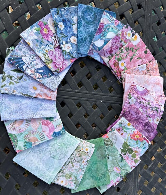 Serene Dream- Fat Quarter Bundle 21pcs - By Robert Kaufman