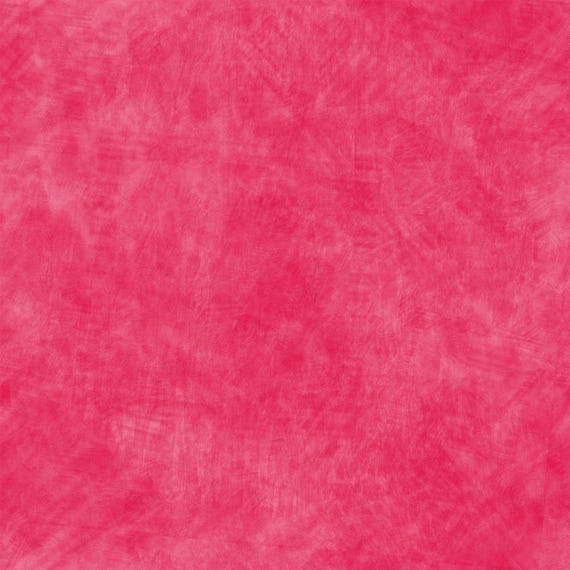 Grunge Paint Pink Cotton Quilt Fabric - Half Yard