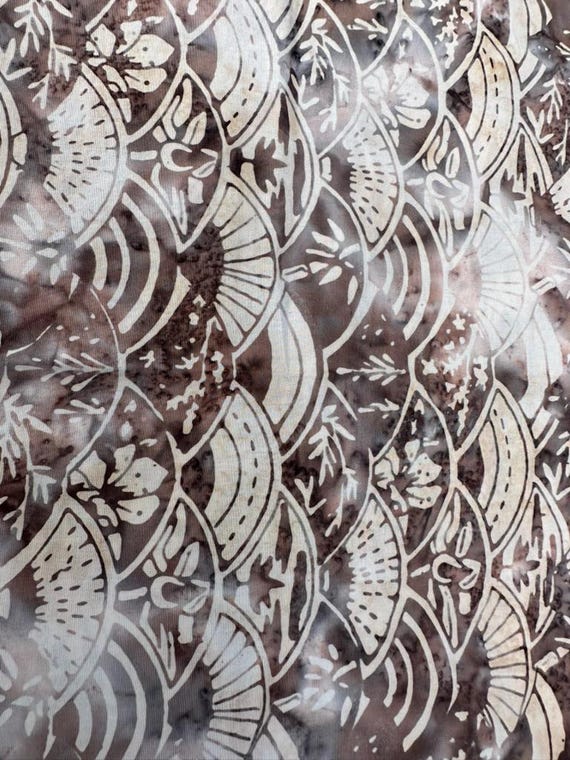 Oak-Summer Zen Batiks- by Hoffman California- DM7-131-Oak - By The Half Yard