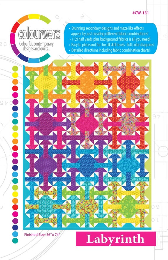 Colourwerk, Labyrinth Quilt Pattern