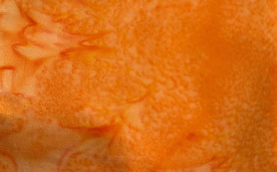 Cantaloupe/Soft Orange - Hoffman California 1986 Watercolor Batik -  by the Half Yard - 1895-689