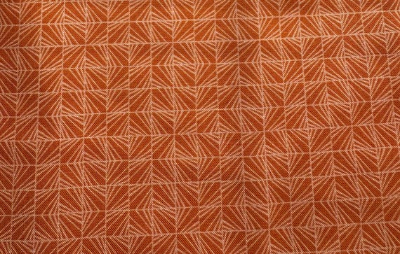 PB Textiles Orange, Facet Whimsy,sold by the half yard
