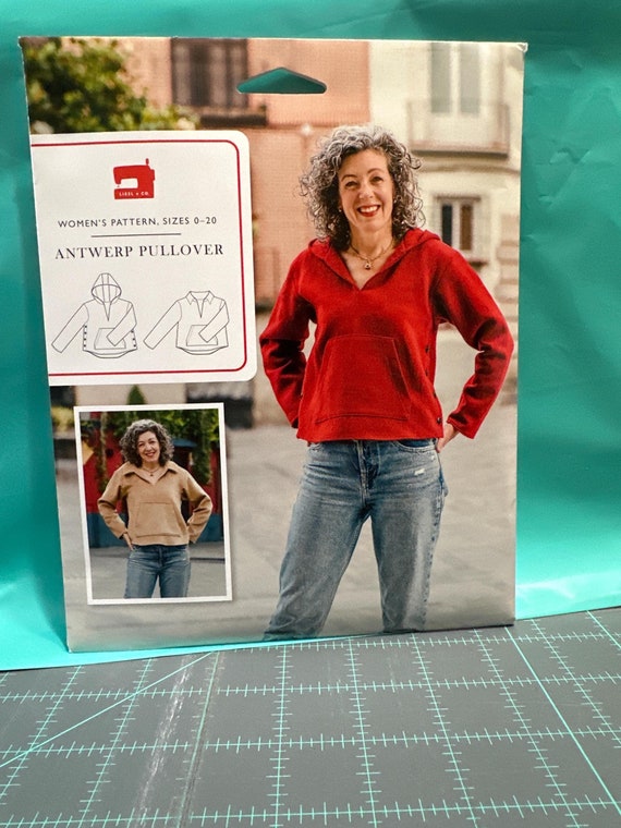 Liesl + Co. Antwerp Pullover Paper Pattern Sizes 0 to 20