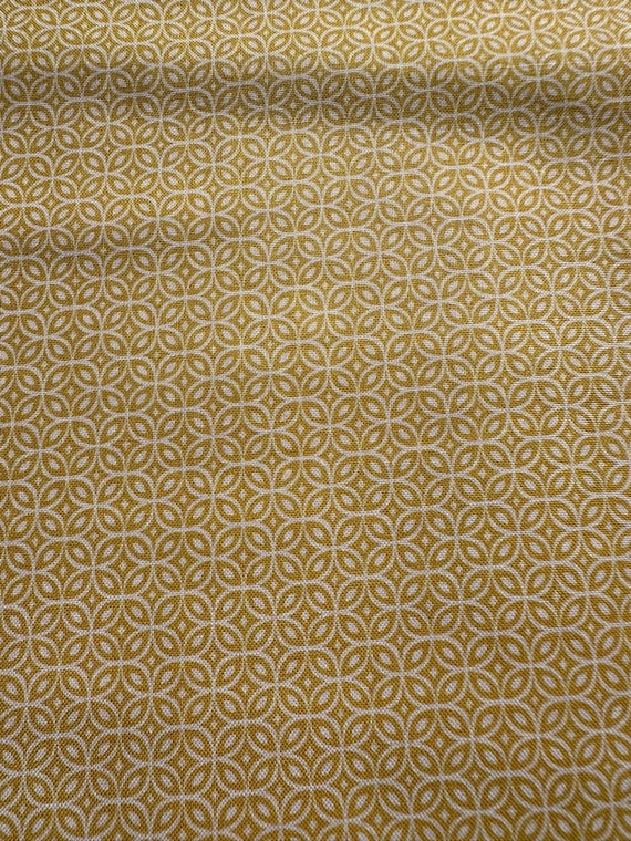 PB Textiles Yellow Optic Whimsy Sold by the Half yard