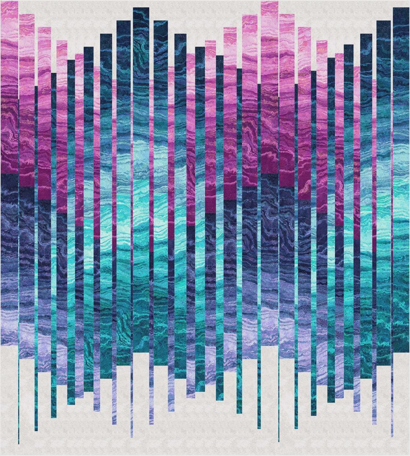 Good Vibrations Quilt Pattern by Pattis Patchwork- Queen or King Size ...