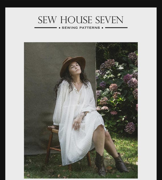 Romey Gathered Dress & Top- Sewing Pattern - Sizes 00-20 - From Sew House Seven- Confident Beginner