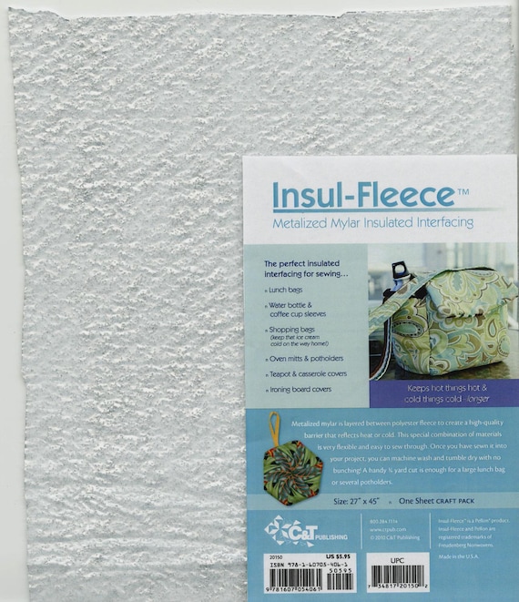Insul-Fleece Insulated Interfacing - Sheet  27in x 45in-From Pellon
