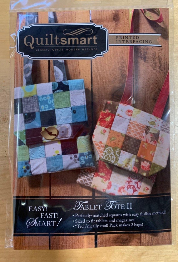 QuiltSmart Tablet Tote II Printed Interfacing Fun Pack