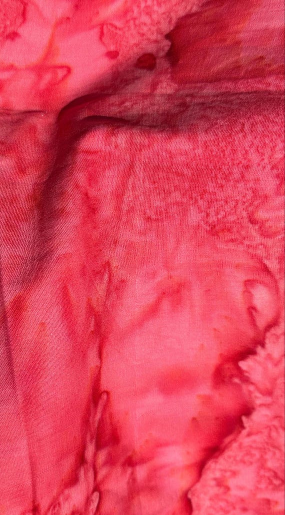 Frank - Bright Pink - Hoffman California 1986 Watercolor Batik - 1895-349-By the Half Yard