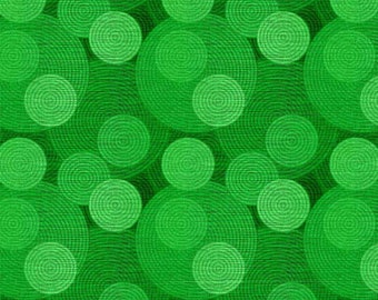 Cirque green by P&B Textiles  Cotton Basic Fabric - By The Half Yard