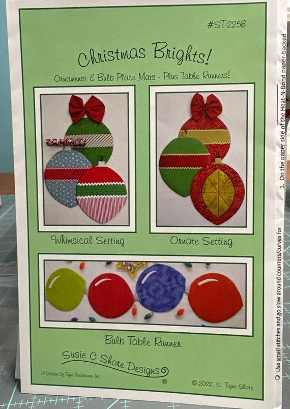 Christmas Brights! Kitchen Patterns