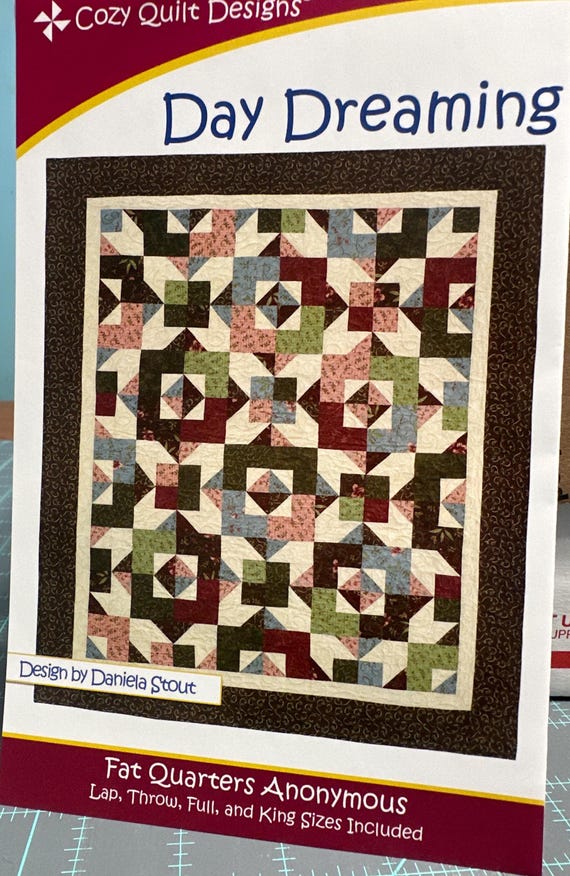Cozy Quilt Designs Pattern , Day dreaming , A Fat Quarter Anonymous