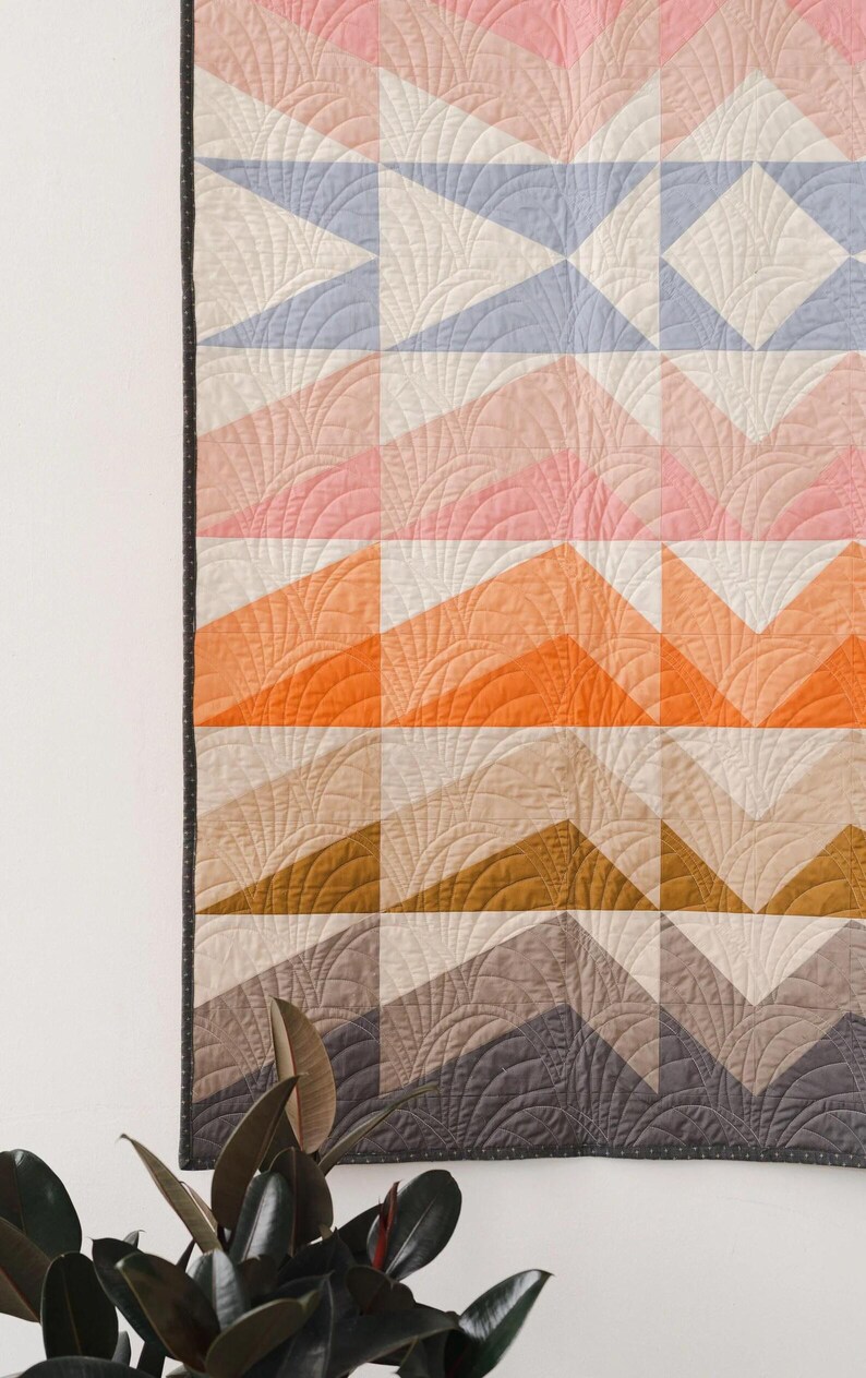 Rocky Coast Quilt Pattern - From Toad and Sew - Etsy