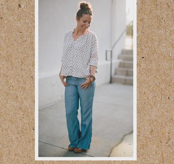 Matcha Top- Sewing Pattern - Sizes 0 to 24 - From Sew Liberated