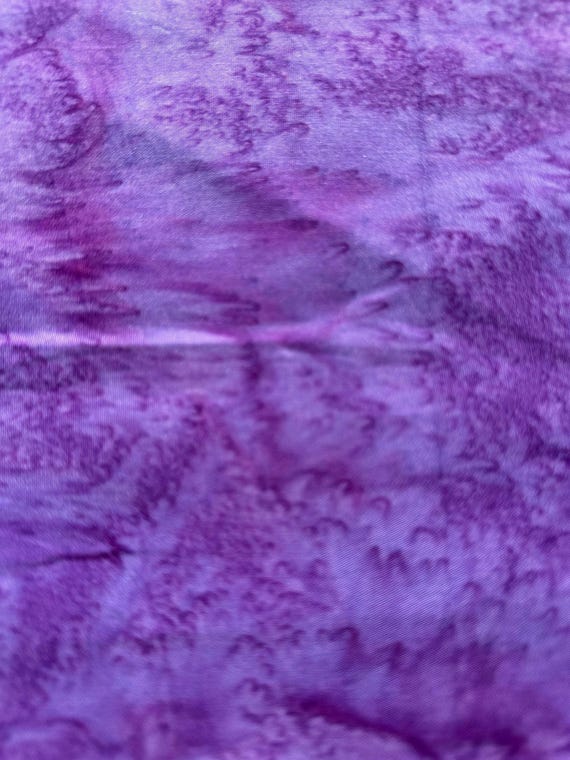 Peony Purple- Hoffman California 1985 Watercolor Batik -by the Half Yard