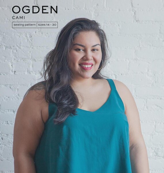 Ogden Cami - Sewing Pattern - By True Bias Patterns - Sizes 14-32