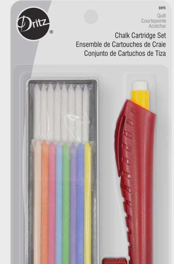 Chalk Cartridge 19 PC Set- Assorted Colors - From Dritz  3095