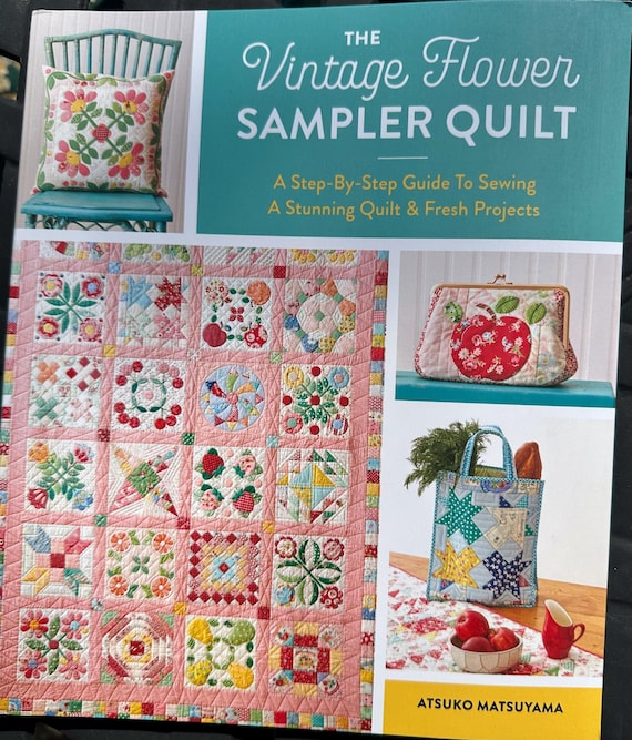 The Vintage Flower Sampler Quilt Book By Zakka Workshop  ZW2743
