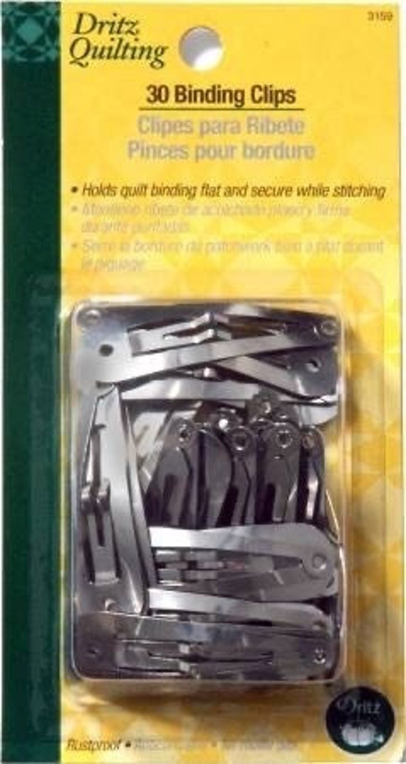 Dritz 3159 Binding Quilter's Clips (30-Count)
