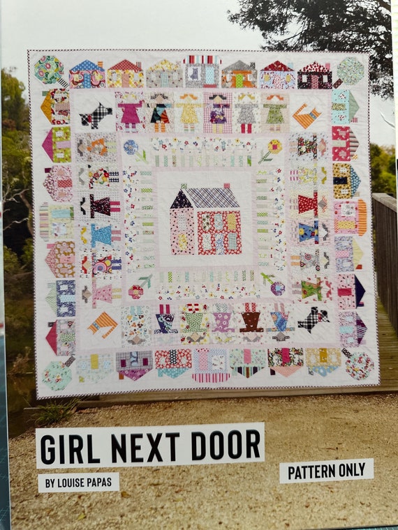 Girl Next Door- Paper Pattern - By Louise Papas for Jenn Kingswell Designs
