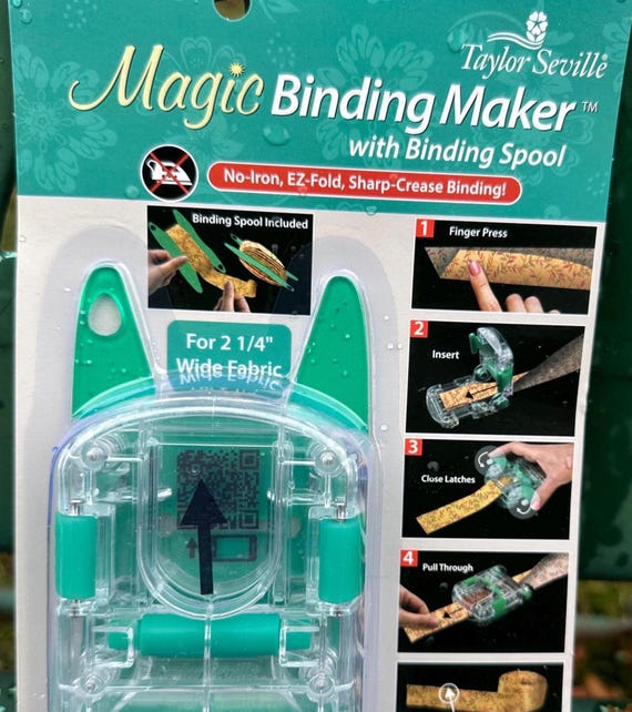 Magic Binding Maker Tool -  2-1/4in Size - From Taylor Seville Original