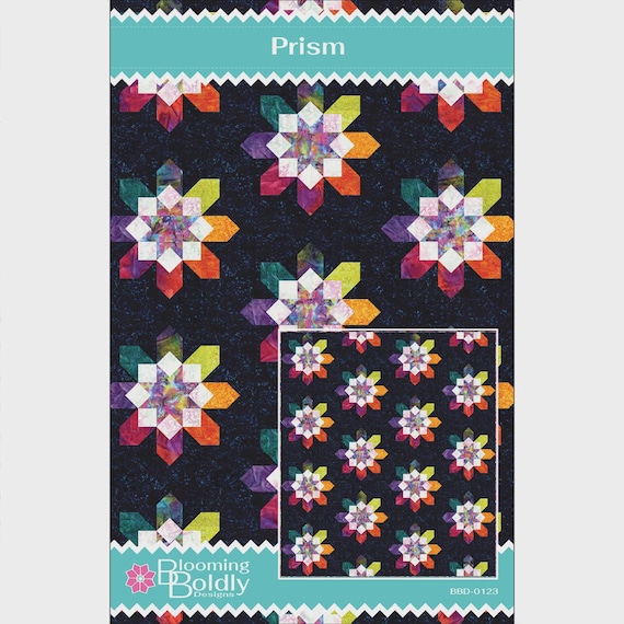Prism  - Quilt Pattern - From Blooming Boldly