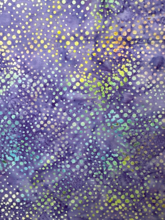 Shaved-Ice - Hand dyed Batik By Hoffman California -Sold by The Half Yard