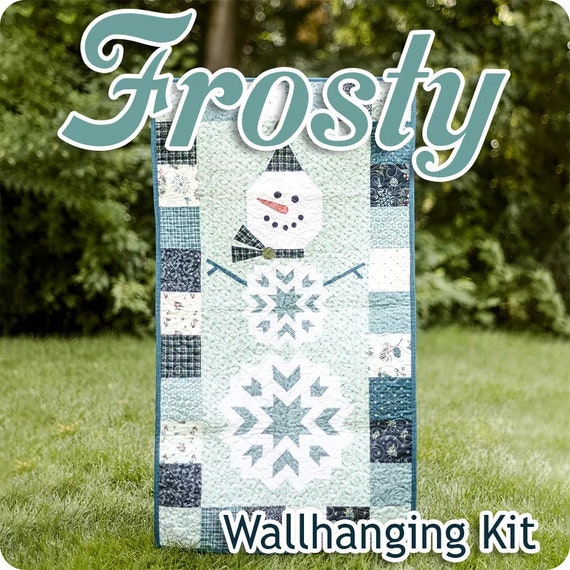 Frosty  Boxed Kit by Sandy Gervais for Riley Blake Designs | Snowman Quilt Kit