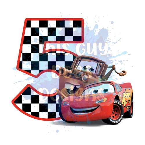 cars movie birthday png lightening mcqueen digital file cars etsy sweden