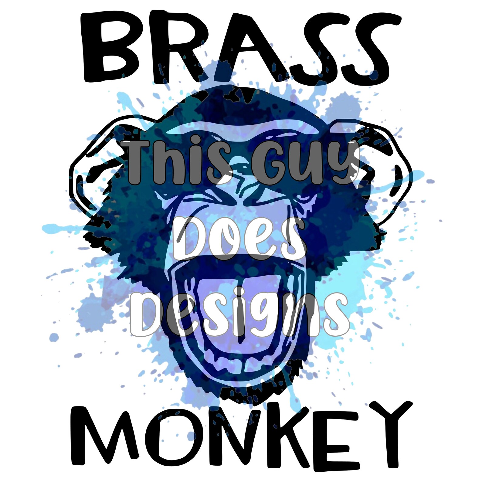 Brass Monkey SVG Beastie Boys Cut File Rapper Sublimation Etsy