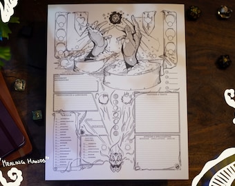 Healing Hands 5e Character Sheet