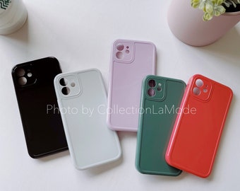 Glossy soft color flexible iphone case,iphone 7/8,iphone11/11pro,iphone11promax,xs max,iphone XR,iphone x/xs,iphone 12/12pro,iphone 12promax