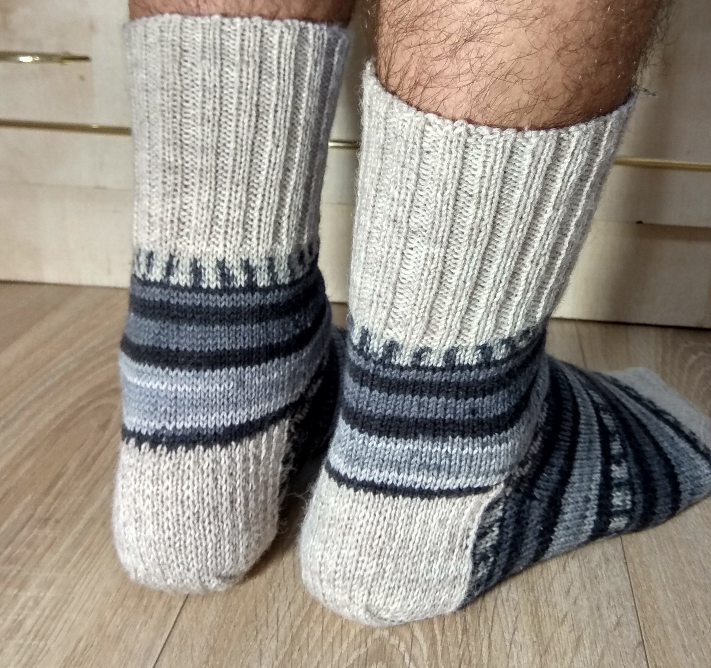 Unique Ethnic Handmade Knitted Socks Wool Men Socks Handmade Etsy
