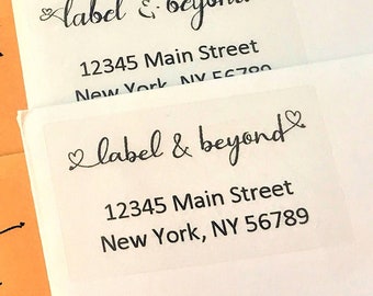 Wedding Return Address Label, Return Address Sticker, Invitation Return Sticker, Return Mailing Sticker, Custom Return Mailing Label,Wedding