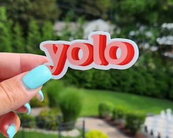 YOLO sticker