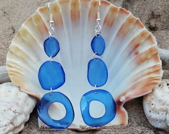 Artabrian Sea Plastic Earrings No. 7