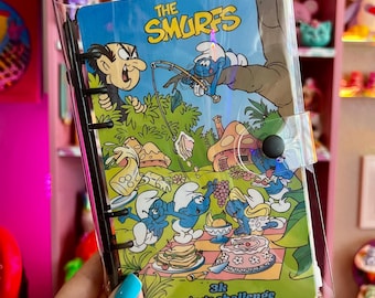 Smurfs Inspired Savings Challenge Binder