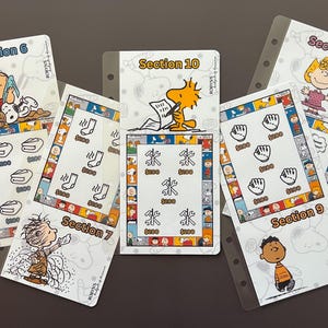 Peanuts Savings Challenge Binder | 10K 5K 3K bild 3