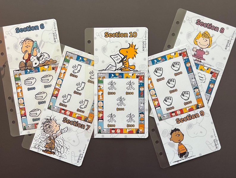 Peanuts Savings Challenge Binder | 10K 5K 3K bild 3