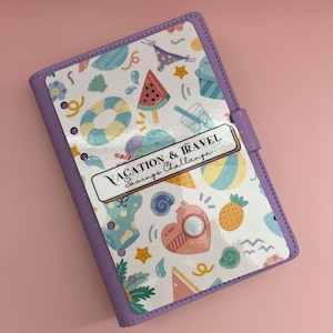 Travel and Vacation Savings Trackers | A6 (personal) Size