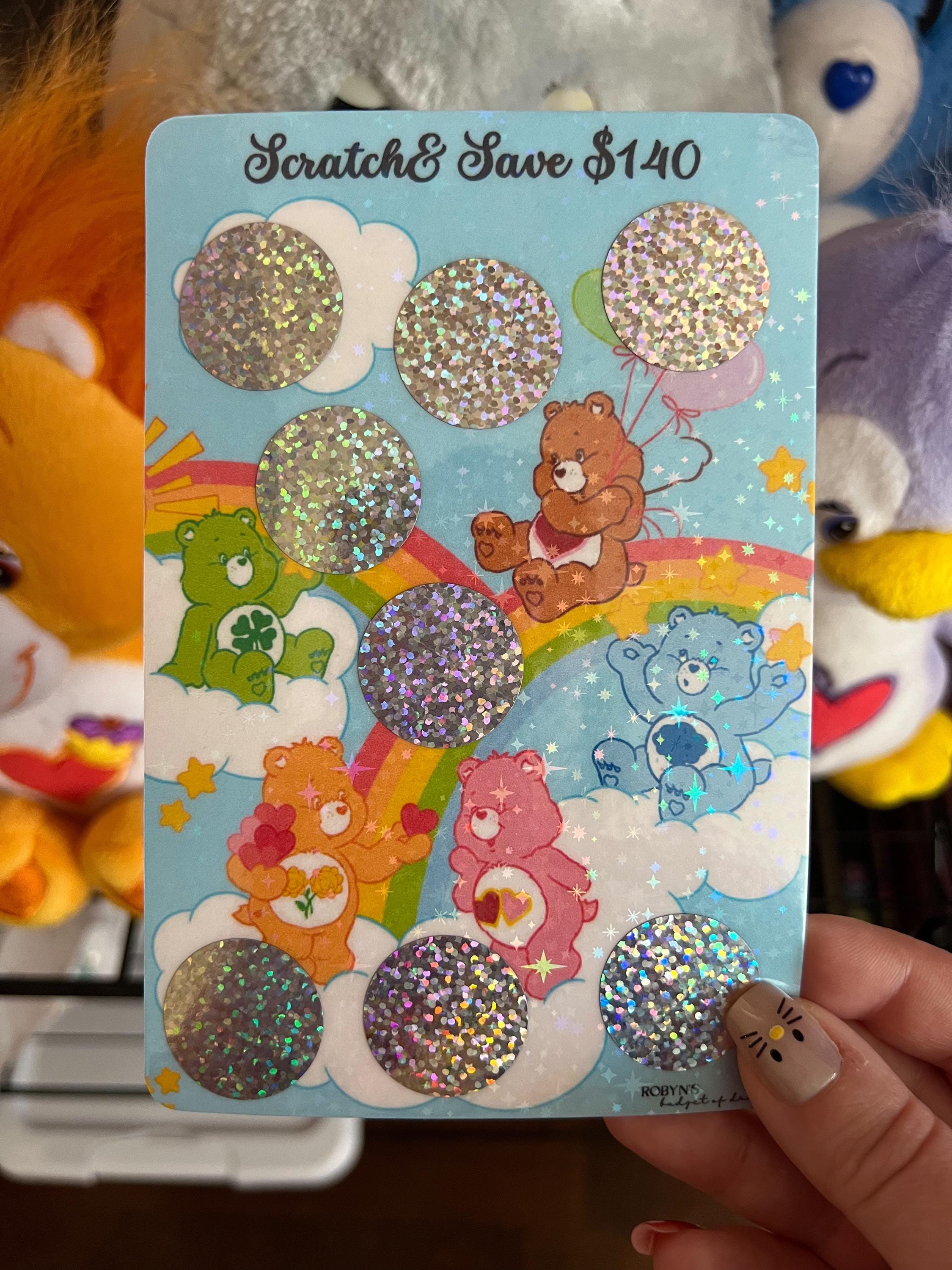 Care Bears Scratch and Color Save Challenge Set - Etsy