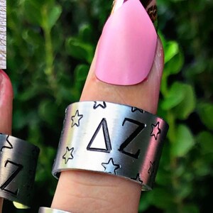 The stars all over sorority ring