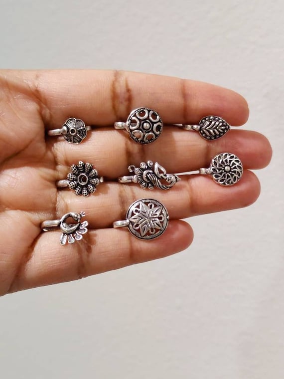 Nose ring oxidized deals