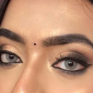 Bindi für Frauen, indische Bindi, Bindi Aufkleber, Stirn Bindi, Bollywood Bindi, Größe 9, 108 Aufkleber Bindi, 2 mm Bindi, kleine Bindi