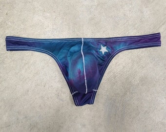 Tie Dyed | Shooting Star Men's Modal Low Rise Thongs