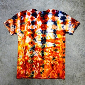 Gradient Indigo Tie Dye Tshirts - Shibori Dyed Tshirts for