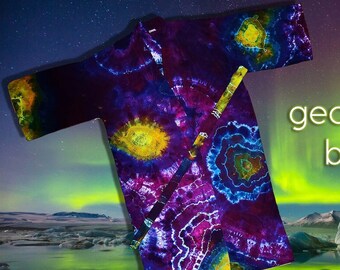 Tie Dyed | Borealis Plus Size Robe