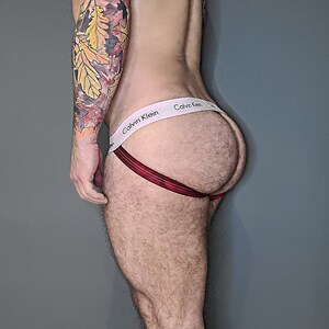 SALE Base Tie Dyed Rose Bud Jockstrap image 2