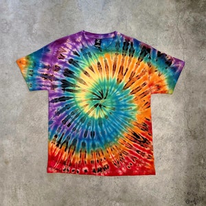 SALE - Reverse + Spiral Tie Dyed | Swirled Pride T-Shirt