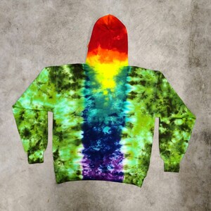 Tie Dyed Let's Get Lucked Up Men's Pullover Hoodie MEDIUM image 2